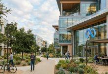 Meta辦公室園區情境圖（圖／AI生成）