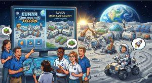 太空基地建造類遊戲近年也同步受到玩家關注，形成一種「概念上的平行發展」。（圖／AI生成）