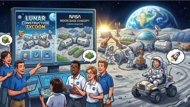 太空基地建造類遊戲近年也同步受到玩家關注，形成一種「概念上的平行發展」。（圖／AI生成）