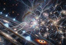 新的「量子重力」理論，試圖重新解釋宇宙在大爆炸剛開始時的狀態。（圖／AI生成）