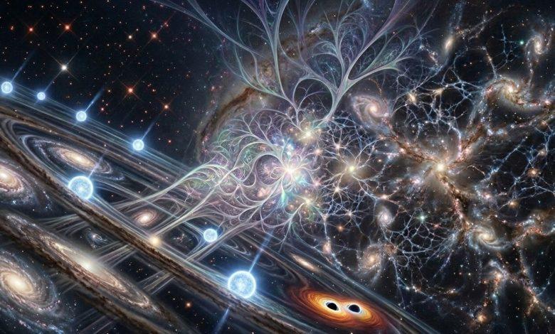 新的「量子重力」理論，試圖重新解釋宇宙在大爆炸剛開始時的狀態。（圖／AI生成）