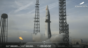 美國航太公司Blue Origin於2026年4月19日成功完成「New Glenn」火箭NG-3任務。（圖／Blue Origin）