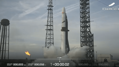 美國航太公司Blue Origin於2026年4月19日成功完成「New Glenn」火箭NG-3任務。（圖／Blue Origin）