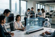 AI浪潮企業開始全面調整用人思維，不再只追求人力擴張。（圖／AI生成）