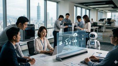 AI浪潮企業開始全面調整用人思維，不再只追求人力擴張。（圖／AI生成）