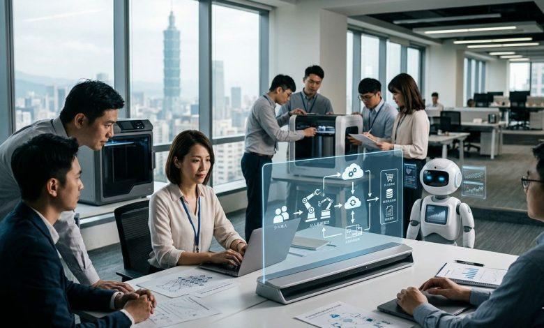 AI浪潮企業開始全面調整用人思維，不再只追求人力擴張。（圖／AI生成）