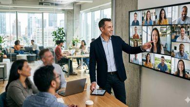 數位化與遠距協作正在改變管理模式，領導力發展不再依賴傳統辦公室場域。（圖／AI生成）