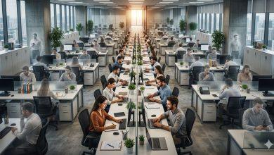 「被動留任」正在成為新常態。員工看似穩定，實際上卻是因風險考量而選擇停留。（圖／AI生成）