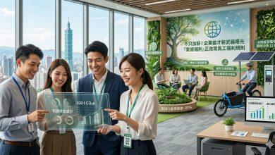 企業搶人才，「氣候福利」開始成為新的競爭工具。（圖／AI生成）