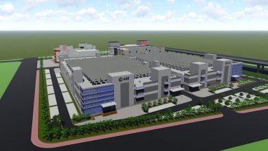 日月光仁武產業園區廠房規劃興建2棟生產廠房(FAB)及1棟中央廠務設施大樓(CUP)。（圖／高雄市政府提供）