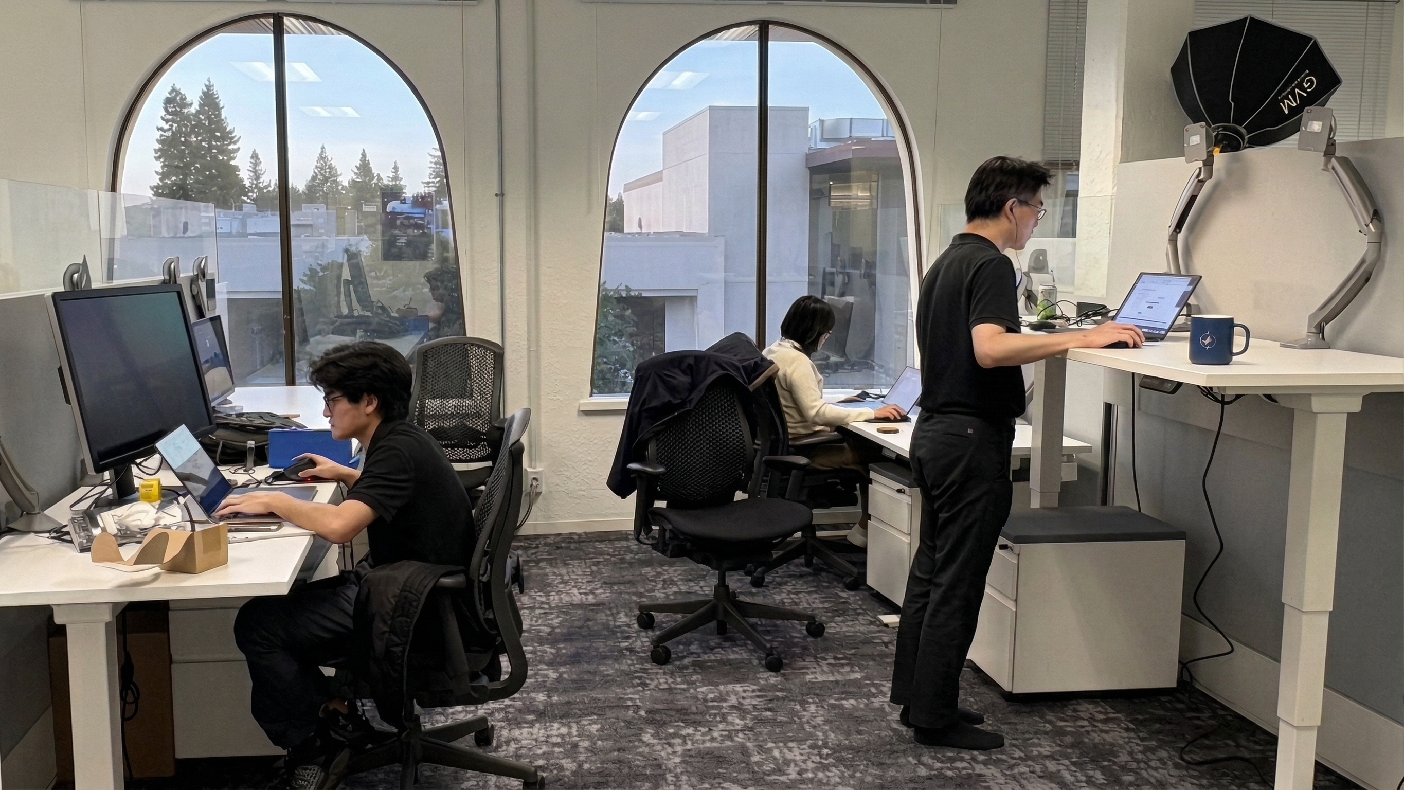 矽谷基地提供台灣新創在美國發展的工作空間。（圖／國發會提供）