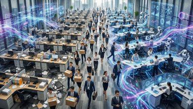 AI正在掏空職場穩定?企業爆高離職潮 工作市場進入大洗牌 4 AI讓整體人力市場似乎正在進入一波「重新洗牌期」。(圖/AI生成)