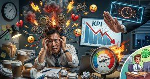 長時間工作不但未必能提升績效（KPI），反而可能拖累心理健康與整體表現。（圖／AI生成）