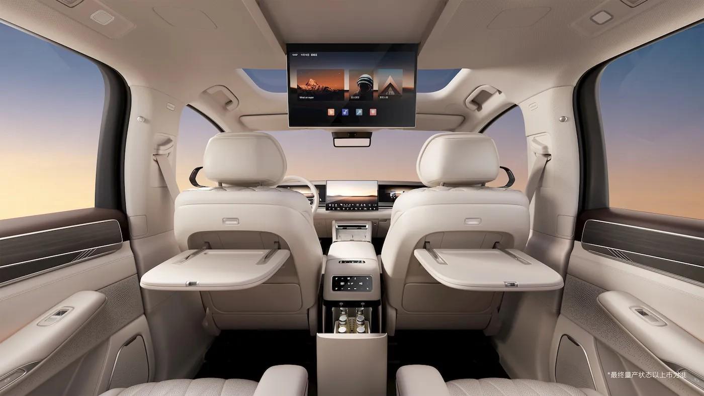 BYD flagship electric SUV interior 1