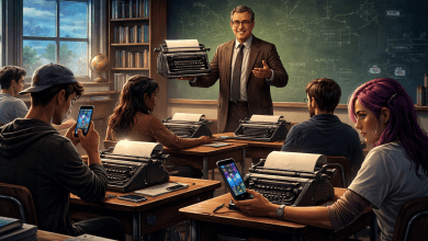 對抗AI代寫!康乃爾大學講師搬出打字機 學生重溫「類比時代」思考力 4 康乃爾大學講師為了應對AI與線上翻譯軟體氾濫,要學生放下筆電,改用打字機撰寫作業。(圖/AI生成)