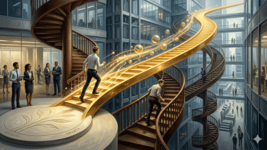 第一份工作、第一段失敗、第一次轉職，這些看似短暫的經歷，最終會累積成長期差距。（圖／AI生成）