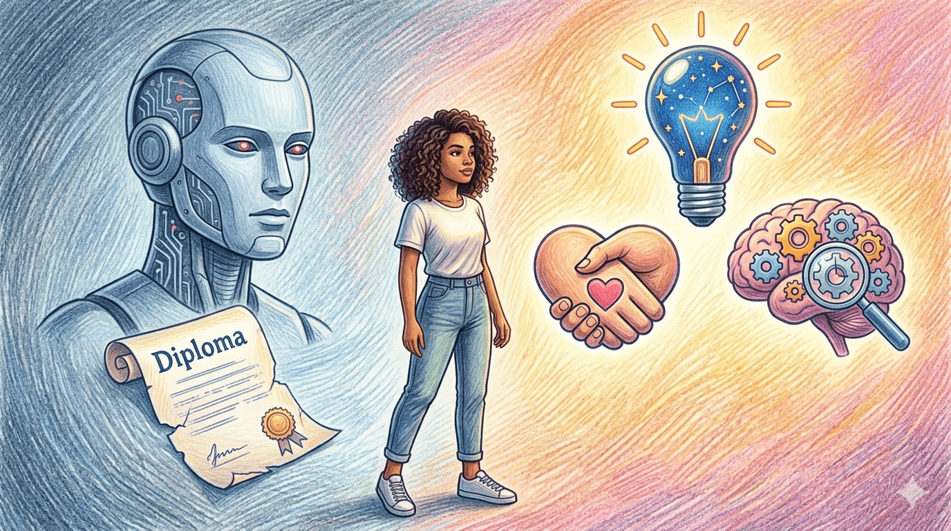 未來5年內將有約44%的核心技能發生改變，顯示產業對人才的需求正快速重組。（圖／AI生成）