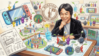 《皮克敏》的創造者宮本茂，也是個眾所皆知的皮克敏愛好者！且曾表示，目標是把皮克敏融入他所能接觸到的所有任天堂產品中。（圖／AI生成）