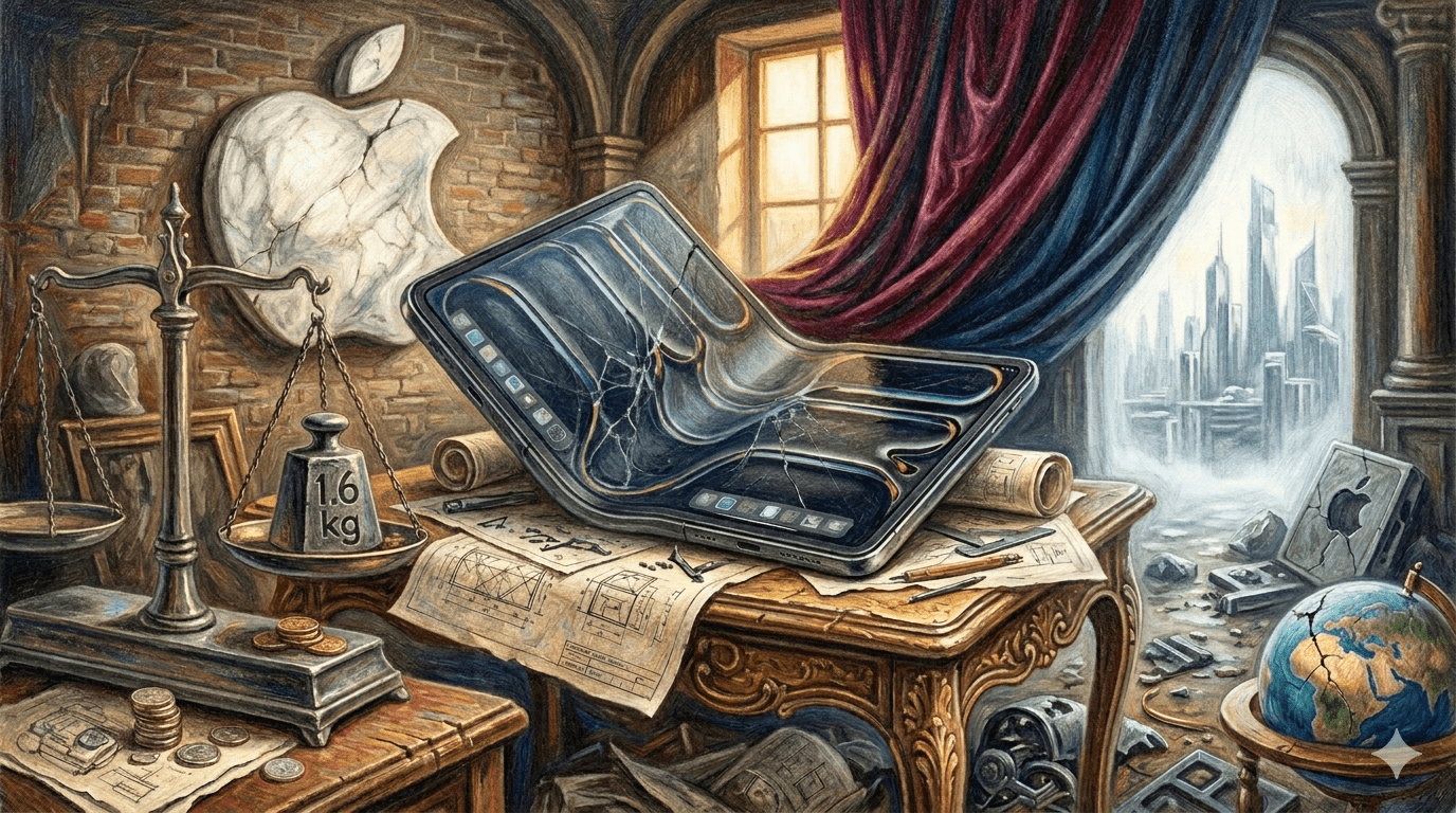 雖然蘋果的「Ultra」品牌重塑正在進行中，並將以可折疊的iPhone Ultra和觸控螢幕 OLED MacBook Pro（預計將於 2026 年底或 2027 年初發布）為首，但 iPad 雄心勃勃的設計和定價上限似乎阻礙了它進入「Ultra」級別。 （圖／AI生成）