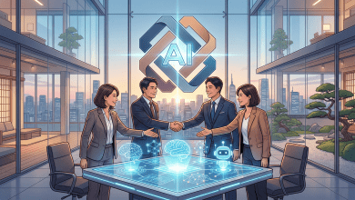 日本軟銀（SoftBank）、NEC、本田（Honda）及索尼（Sony）宣布合資成立國產AI新公司。（圖／AI生成）