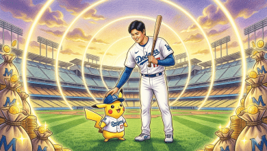 MLB裡全是寶可夢大師！而包括大谷翔平在內的十五位玩家都選擇了皮卡丘。（圖／AI生成）