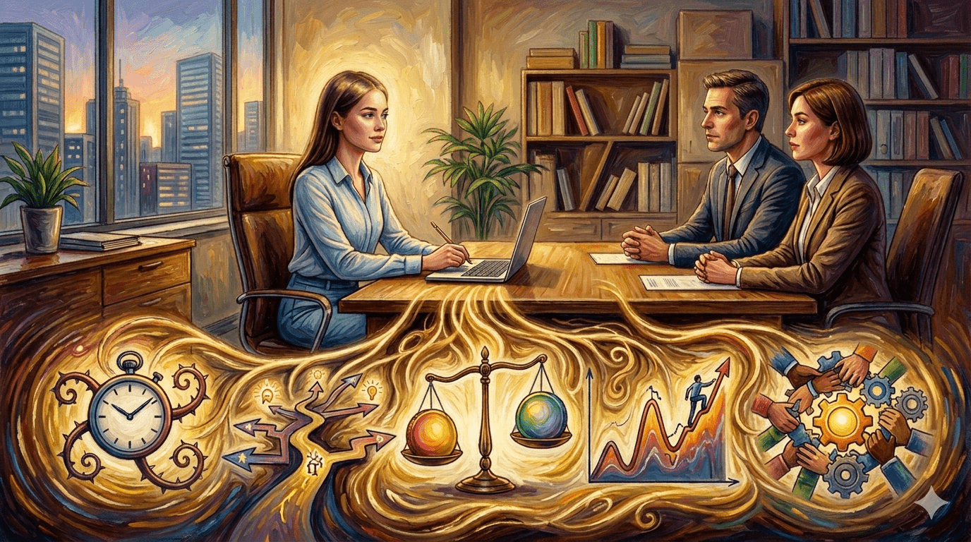 「如果你與主管意見不合，你會怎麼處理？」面試常見陷阱題，破解經典的「這5題」了解面試官用意！（圖／AI生成）