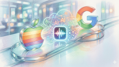 在 Google Cloud Next 2026 主題演講中，Google Cloud 執行長 Thomas Kurian表示：「我們正在與蘋果合作，作為其首選雲端服務供應商，共同開發基於 Gemini 技術的下一代 Apple Foundation 模型。這些模型將為未來的 Apple Intelligence 功能提供支持。」（圖／AI生成）