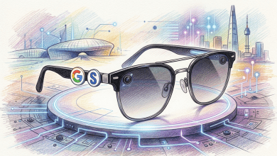 據稱，Galaxy Glasses 將運行 Android XR 系統，並整合 Gemini 技術作為其主要亮點。 重量約為 50 克，配備 155mAh 電池。（圖／AI生成）