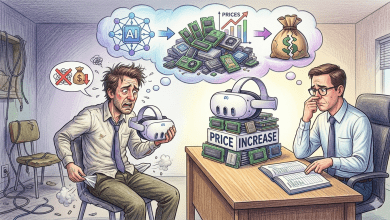 今年1月，Meta宣布計畫在資本支出方面投入1,150億至1,350億美元，較2025年的720億美元及2023年的280億美元大幅成長。其中絕大部分投資將用於人工智慧基礎設施，迫使Meta提高了Quest頭顯的價格。（圖／AI生成）