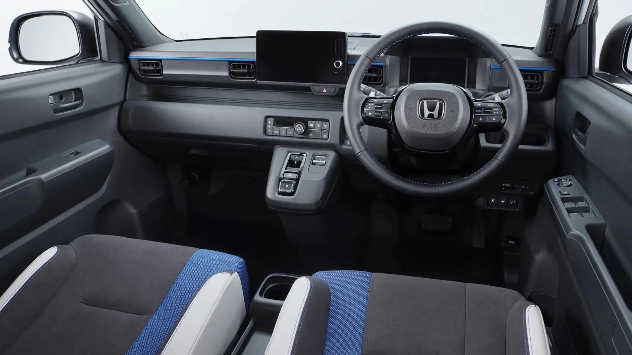 Honda EV hot hatch interior