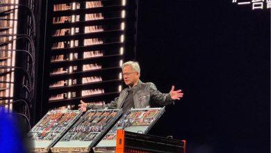 黃仁勳指出：「人工智慧是一個五層蛋糕的概念，其最底層是能源，當能源充足時，晶片的需求自然就迎刃而解了。」（資料圖／記者 孟圓琦攝）