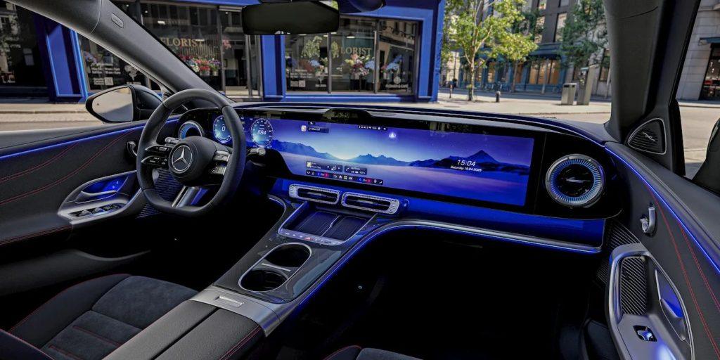 Mercedes C Class EV interior