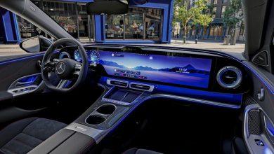 Mercedes C Class EV interior