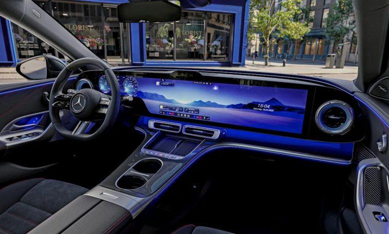 Mercedes C Class EV interior