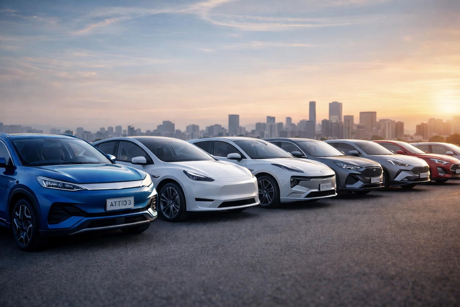 比亞迪、特斯拉雙強格局鬆動 電動車新勢力快速崛起 1 S 18907175