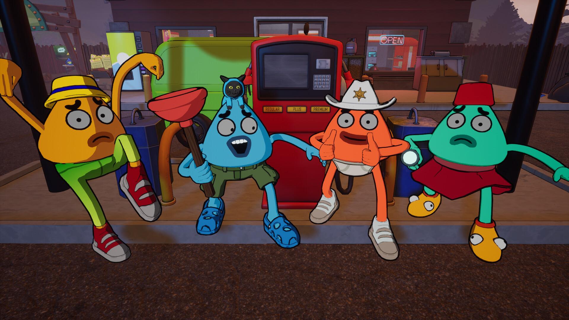 搜刮物品、抵禦鬼魂、共同穿越詛咒走廊，展開一場絕望的追尋，只為獲得那份甜蜜的解脫。（圖／取自Steam）