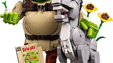 #72423 《史瑞克、驢子和穿靴子的貓》，售價129.99美元。（圖／取自樂高官網）