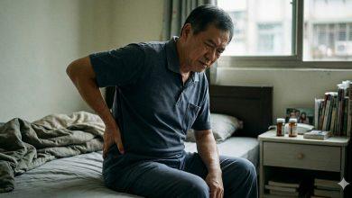 慢性下背痛是全球最常見的健康問題之一，影響各年齡層族群。（圖／AI生成）