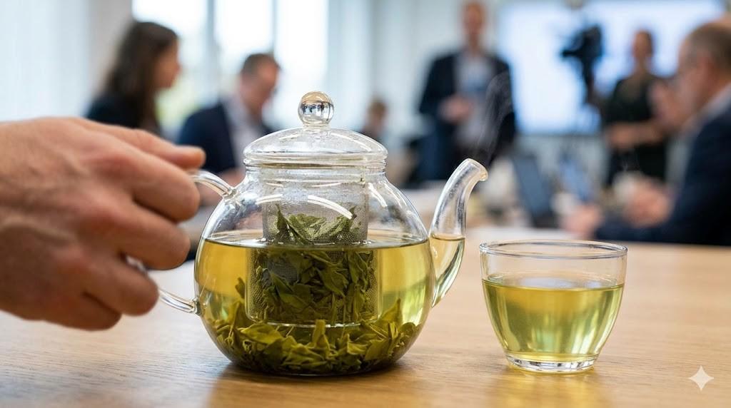 每天喝綠茶有哪些好處?不只抗發炎還可降癌症風險 優點一次看 1 每日飲用綠茶不僅是一種日常習慣,也可能為身體帶來多方面的健康益處。(圖/AI生成)