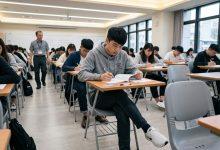 根據巴西里約熱內盧聯邦大學教授Barcauí實驗發現，依賴ChatGPT學習的學生，在考試中平均得分，遠落後於傳統學習法的學生11個百分點。（圖／AI生成）