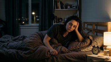 失眠。（圖／AI生成）