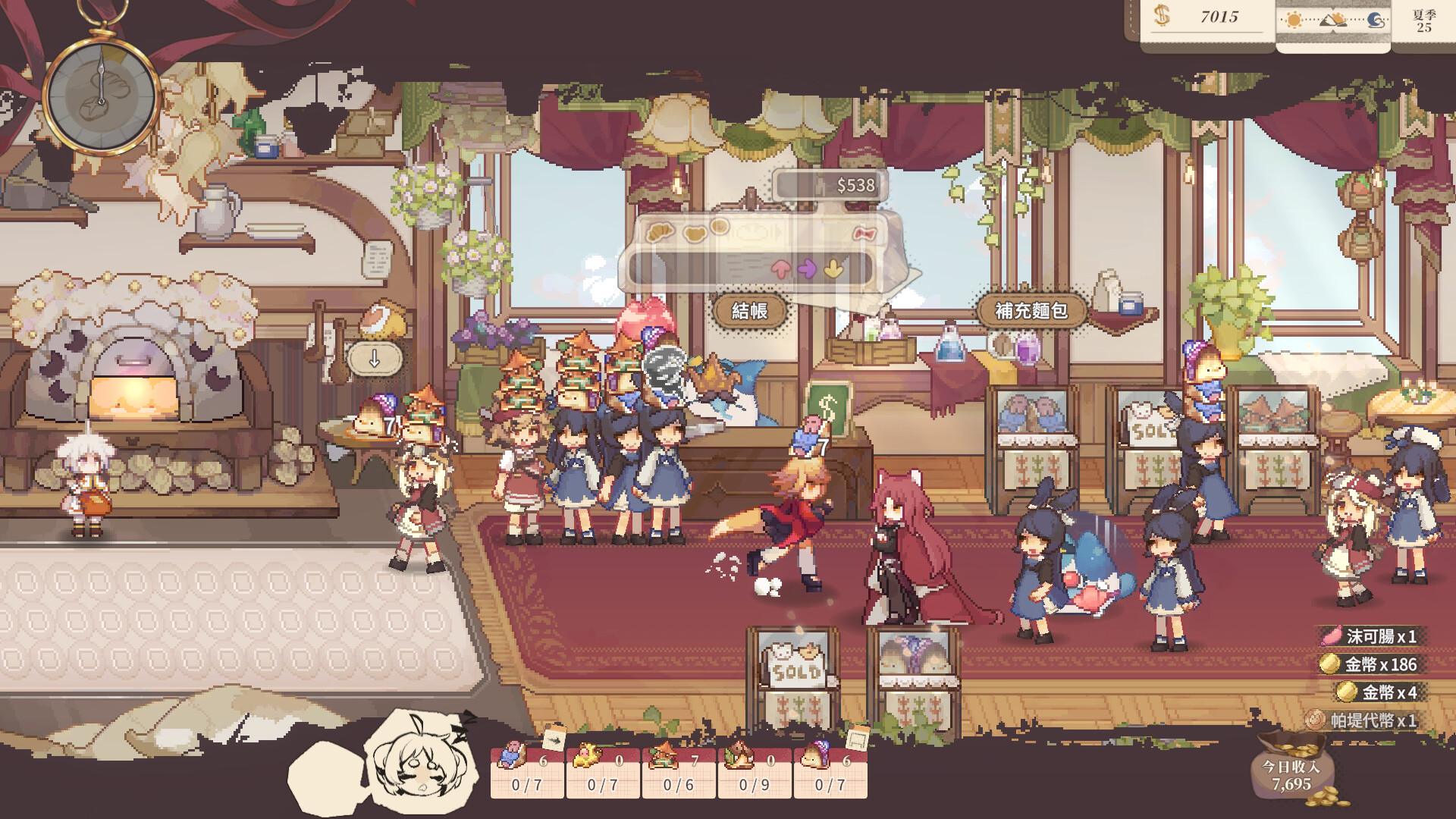 而從不起眼的店內烤爐中散發出的香味是——幾乎失傳的美味食物，麵包！（圖／取自Steam）