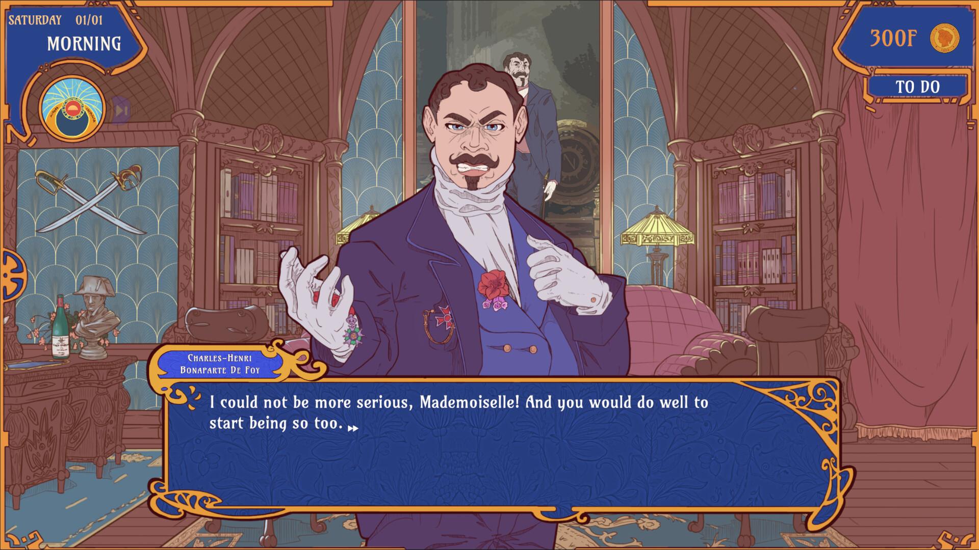 來自不同社會階層的人物，靈感來源於真實歷史人物，他們的性格與矛盾豐富了沉浸體驗。仔細聆聽、觀察行為、收集線索，並將他們的謊言揭露出來。如果成功，角色的外觀會發生變化，並向你坦白一切。（圖／取自Steam）