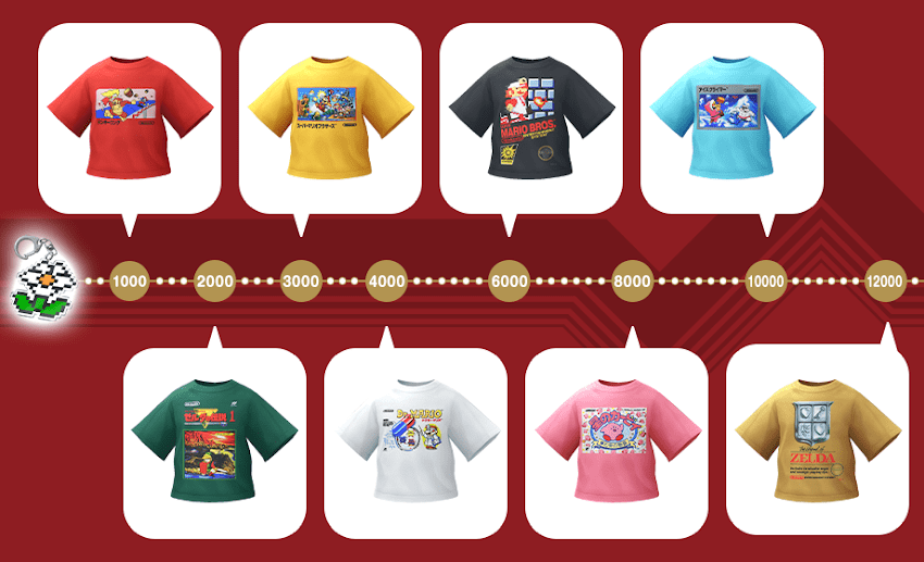 完成活動挑戰即可獲得「任天堂遊戲機 '80-'95」、「撲克牌」（梅花和小丑）、裝飾皮克敏幼苗和 Mii 服裝！（圖／取自皮克敏官網）