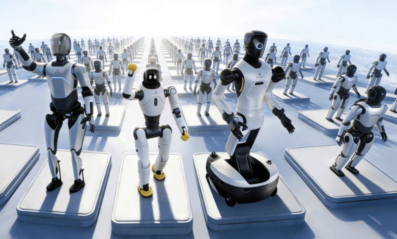 智元機器人（Agibot）僅在過去3個月內，人形機器人出貨量就達到了驚人的5000台。（圖／截取自Agibot）