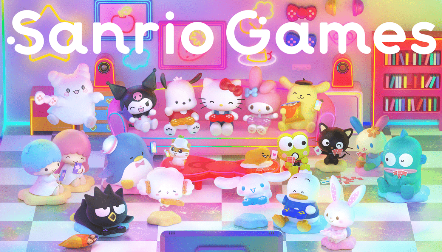三麗鷗股份有限公司成立自主發行的遊戲品牌「Sanrio Games」，並宣布首款適用於Nintendo Switch / Nintendo Switch 2的派對遊戲《三麗鷗 派對樂園》將於2026年秋季在全球同步發售。（圖／擷取自Sanrio Games官網）