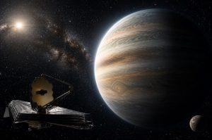 韋伯望遠鏡重大發現!NASA首度深入解析罕見「溫帶巨行星」 大氣清晰驗出甲烷 1 TOI-199 b 的環境相對溫和,因此被歸類為較少見的「溫帶氣體巨行星」。(圖/AI生成)