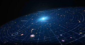 宇宙加速膨脹的過程。（圖／NASA’s Goddard Space Flight Center Conceptual Image Lab / Michael Lentz）