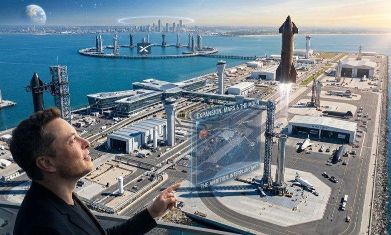 SpaceX正積極評估在美國境內及海外建立多個新發射基地。（圖／AI生成）