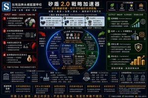 不再只是晶片工廠!矽盾 2.0 爆發 台灣正進化為全球秩序的「治理節點」 2 不再只是晶片工廠!矽盾 2.0 爆發:台灣正進化為全球秩序的「治理節點」(圖/台灣品牌永續藍圖學校提供)